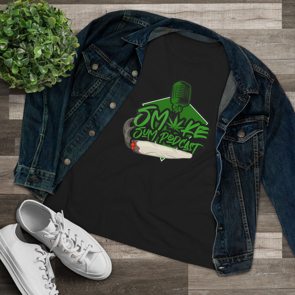 Stylish Women's Cotton Tee with Eco-Friendly Vibes, Cannabis Support Shirt, Gift for Smokers, Chill Vibes Tee, Casual Summer Top