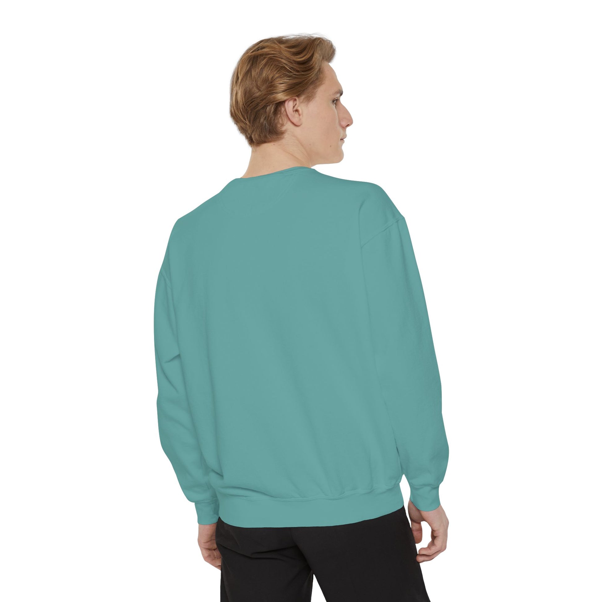 Smoke & Vibe Unisex Garment-Dyed Sweatshirt,