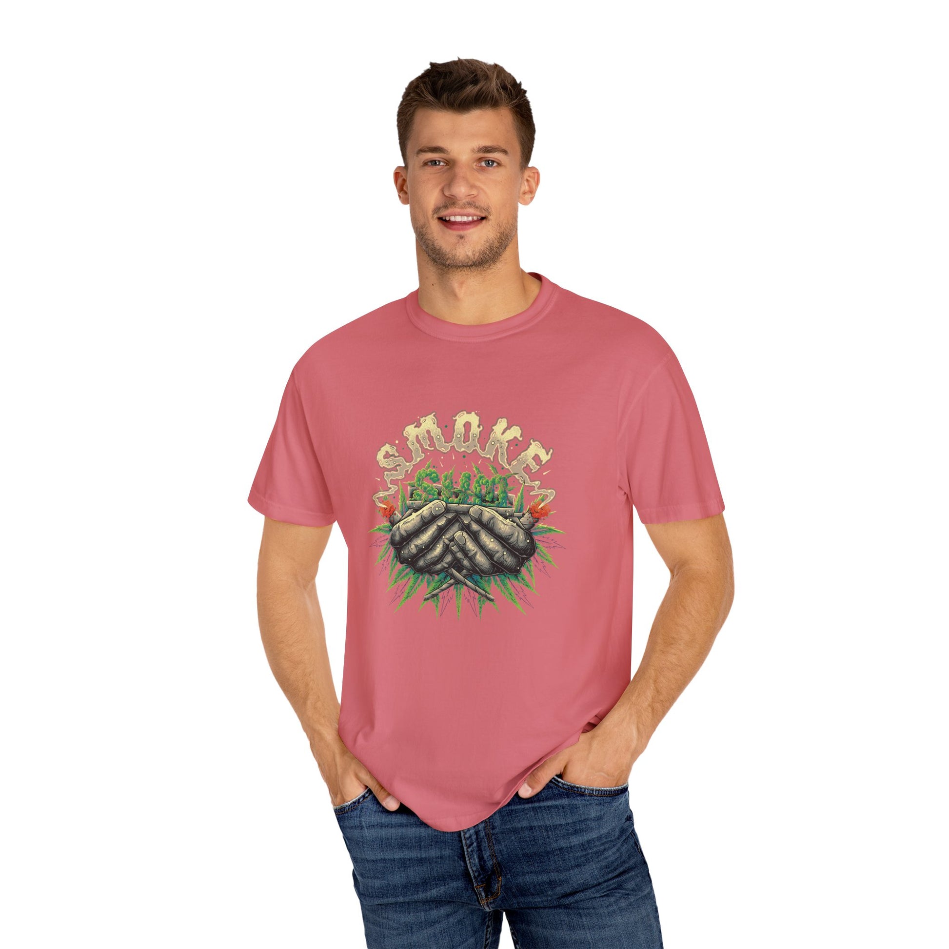 Wear Your Values" // Ethical Garment-Dyed Graphic Tee